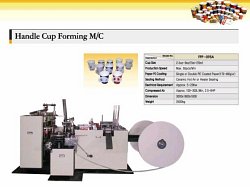 Paper cup handle fixing machine  Made in Korea